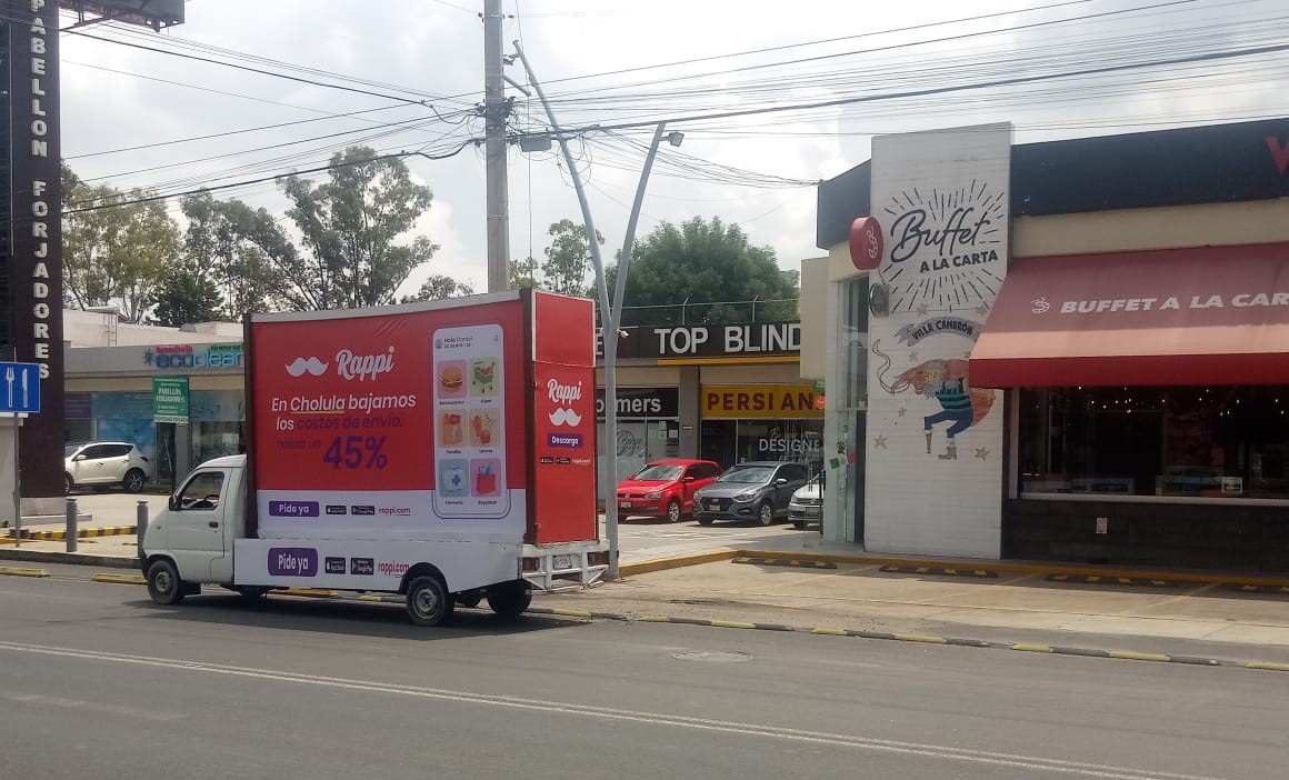 Vallas Móviles en Puebla